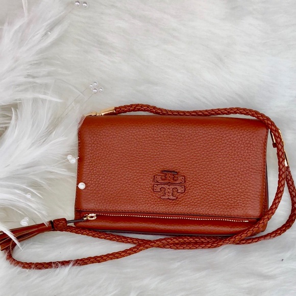 👜 NEW TORY BURCH 👜 DESERT SPICE TAYLOR CROSSBODY - Picture 7 of 7
